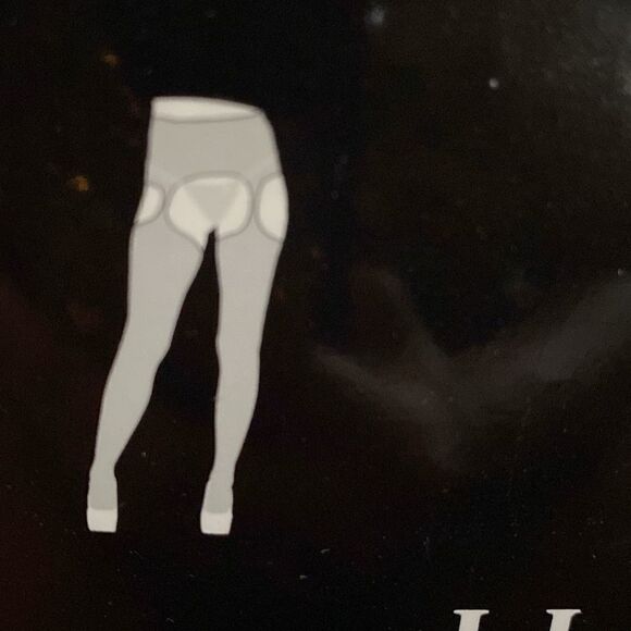 Illuma Garter Fishnet Tights - Picture 2 of 2